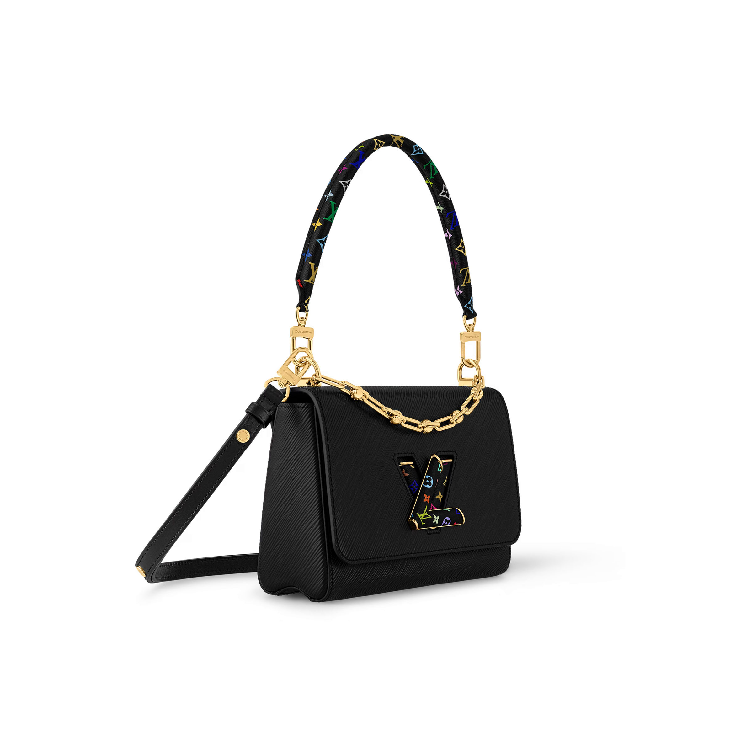 LOUIS VUITTON MURAKAMI LV X TM TWIST MM SLIM BAG M13243 (23*16*8cm)